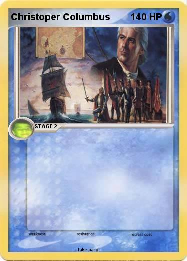 Pokemon Christoper Columbus