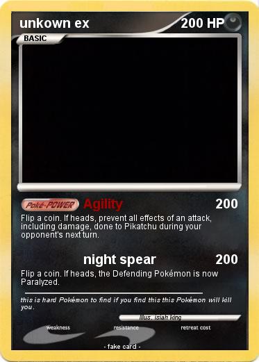 Pokemon unkown ex