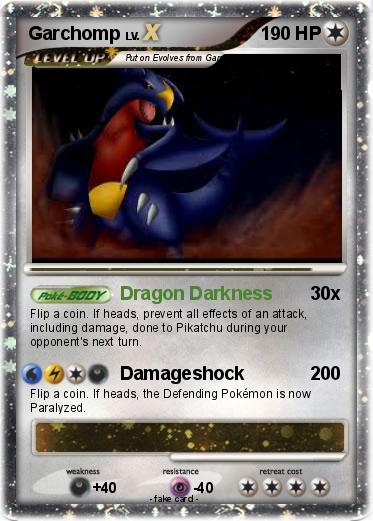 Pokemon Garchomp