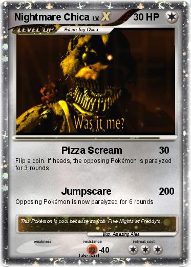 Pokemon Nightmare Chica