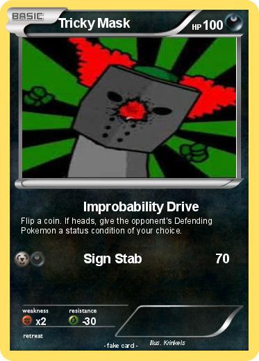 Pokemon Tricky Mask