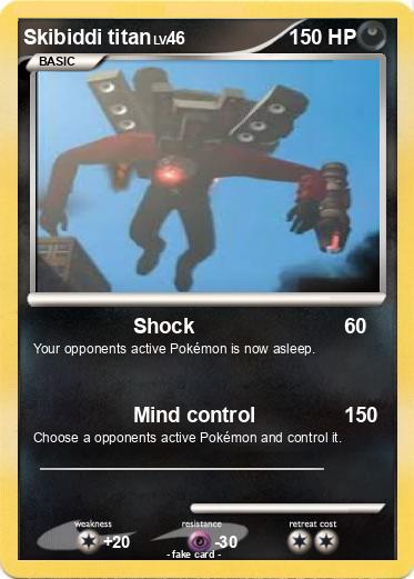 Pokemon Skibiddi titan
