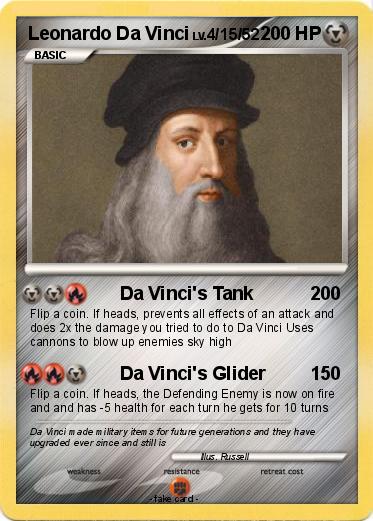 Pokemon Leonardo Da Vinci