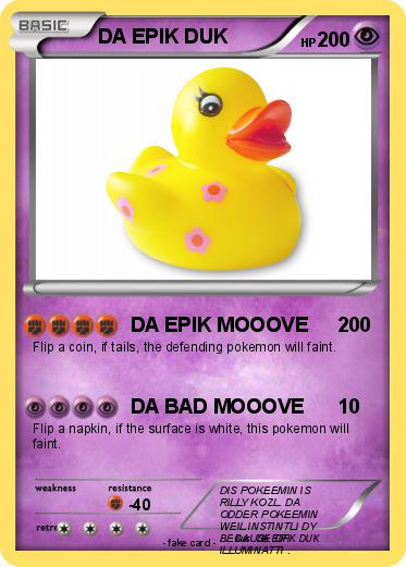 Pokemon DA EPIK DUK