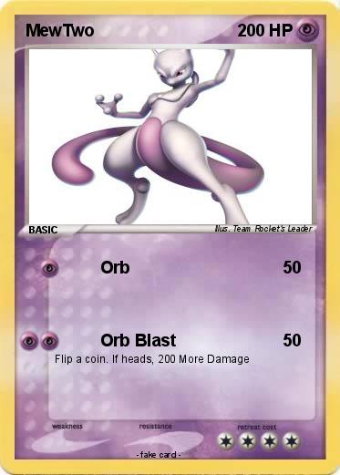 Pokemon MewTwo