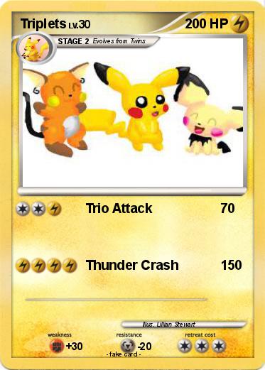 Pokemon Triplets