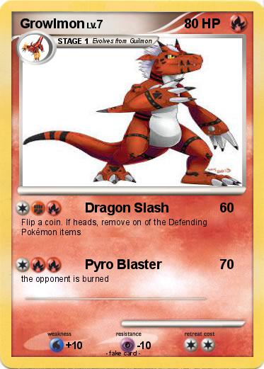 Pokemon Growlmon