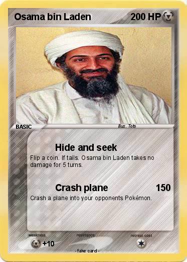 Pokemon Osama bin Laden