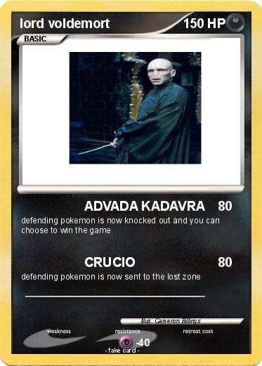 Pokemon lord voldemort