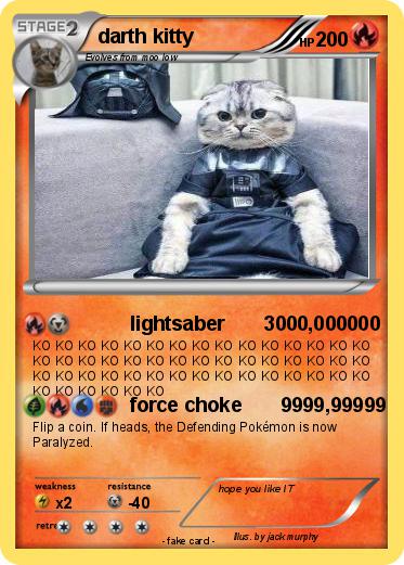 Pokemon darth kitty