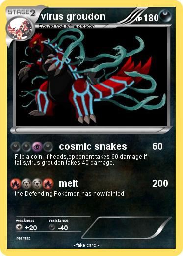 Pokemon virus groudon