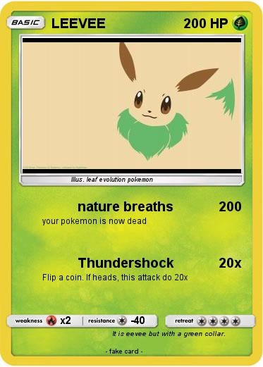Pokemon LEEVEE