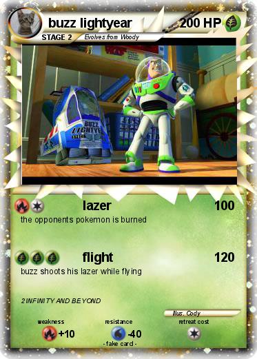 Pokemon buzz lightyear