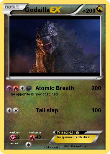 Pokemon Godzilla