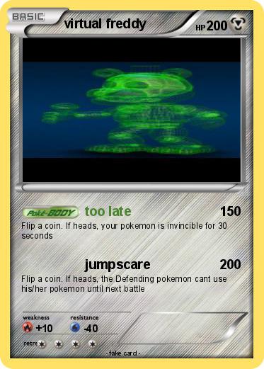 Pokemon virtual freddy