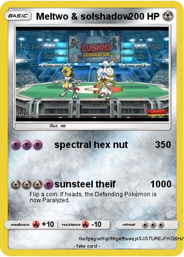 Pokemon Meltwo & solshadow