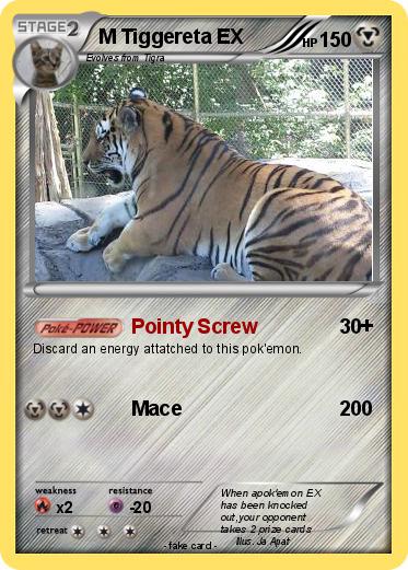 Pokemon M Tiggereta EX