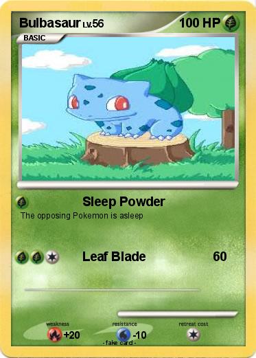 Pokemon Bulbasaur