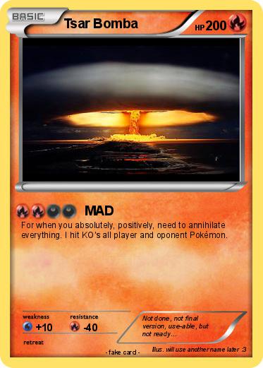 Pokemon Tsar Bomba