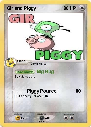 Pokemon Gir and Piggy