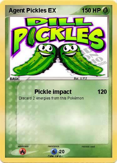 Pokemon Agent Pickles EX