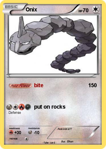Pokemon Onix