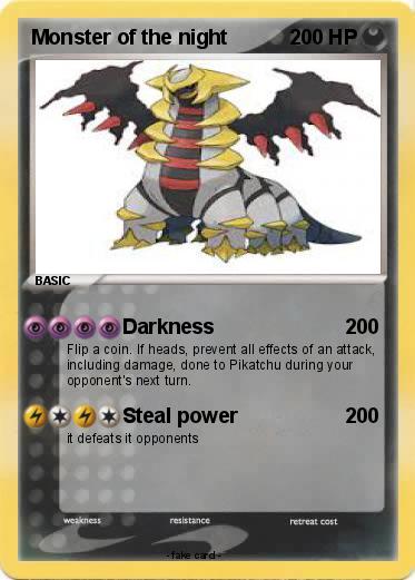 Pokemon Monster of the night
