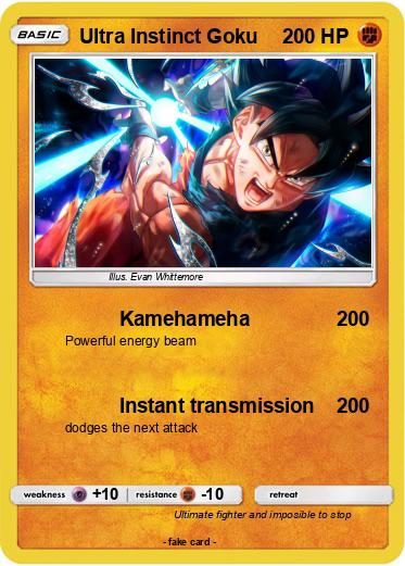 Pokemon Ultra Instinct Goku