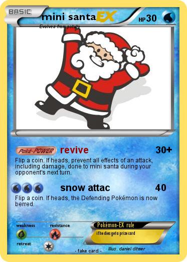 Pokemon mini santa