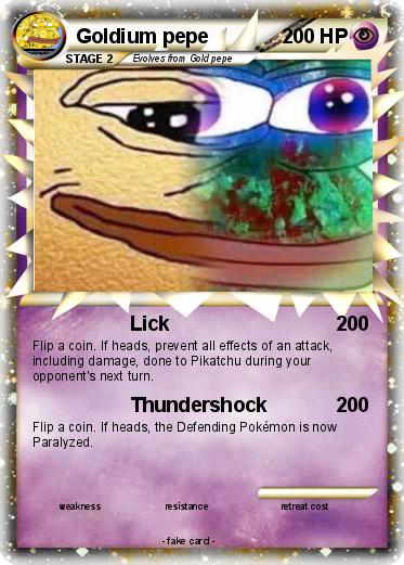 Pokemon Goldium pepe
