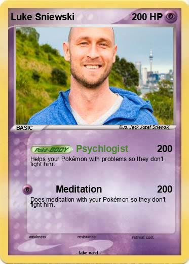 Pokemon Luke Sniewski