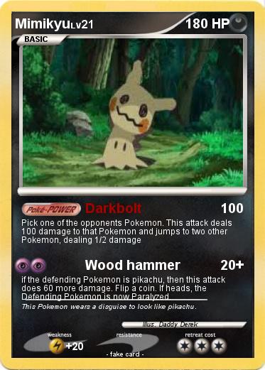 Pokemon Mimikyu