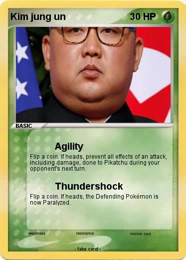 Pokemon Kim jung un