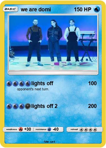 Pokemon we are domi