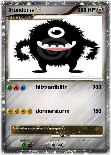 Pokemon thunder