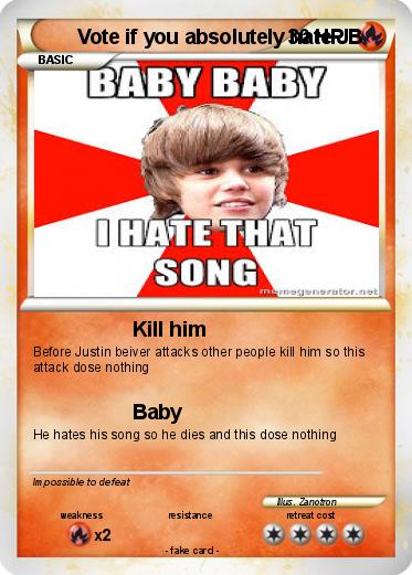 Pokemon Vote if you absolutely hate JB