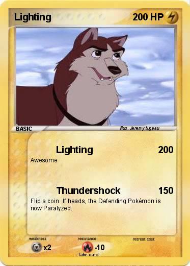 Pokemon Lighting