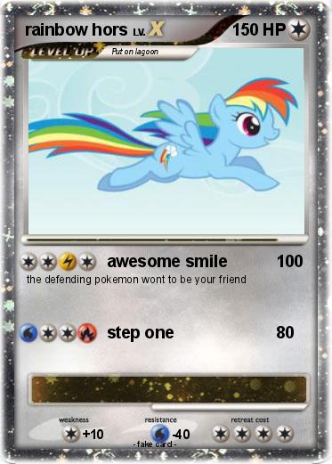 Pokemon rainbow hors