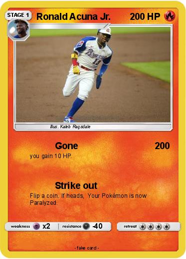 Pokemon Ronald Acuna Jr.