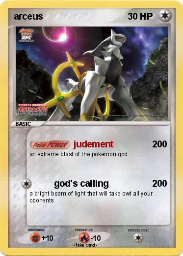 Pokemon arceus