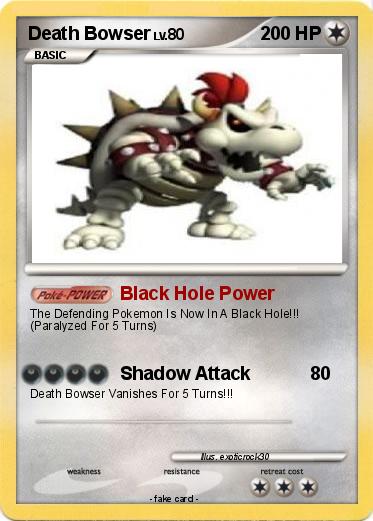 Pokemon Death Bowser