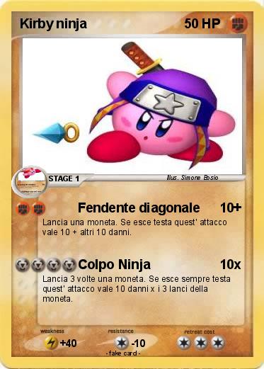 Pokemon Kirby ninja