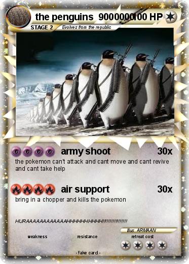 Pokemon the penguins  9000000