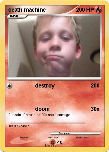 Pokemon death machine