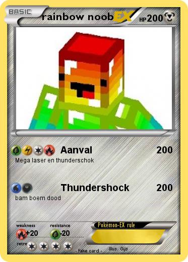 Pokemon rainbow noob