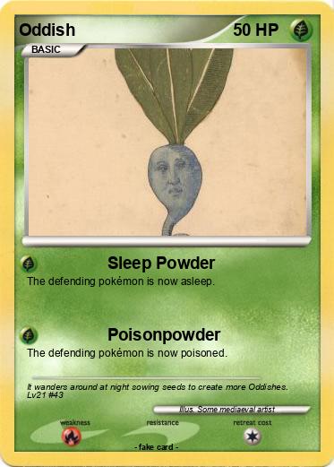 Pokemon Oddish