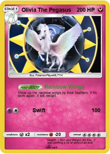 Pokemon Olivia The Pegasus