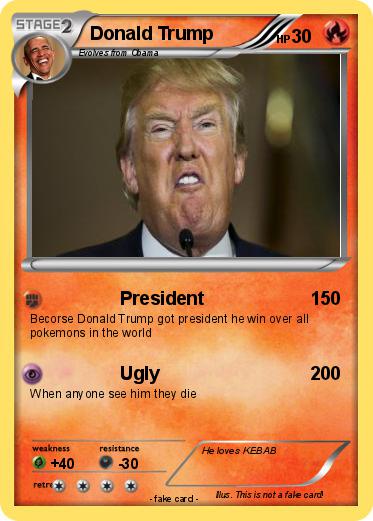Pokemon Donald Trump