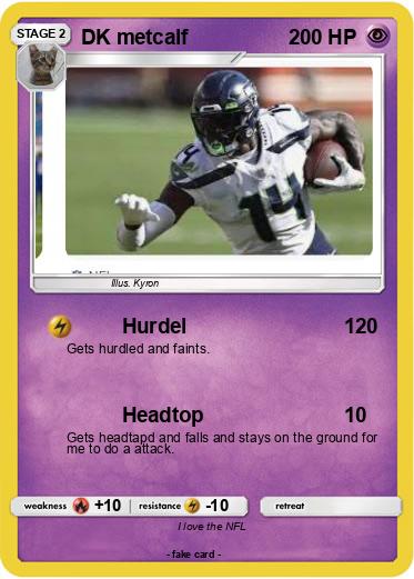 Pokemon DK metcalf