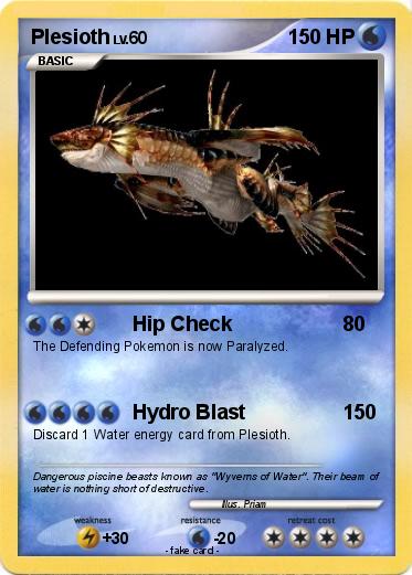 Pokemon Plesioth